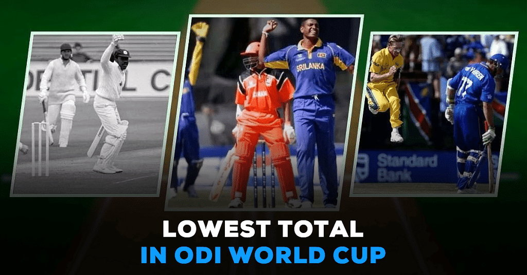 lowest total in ODI