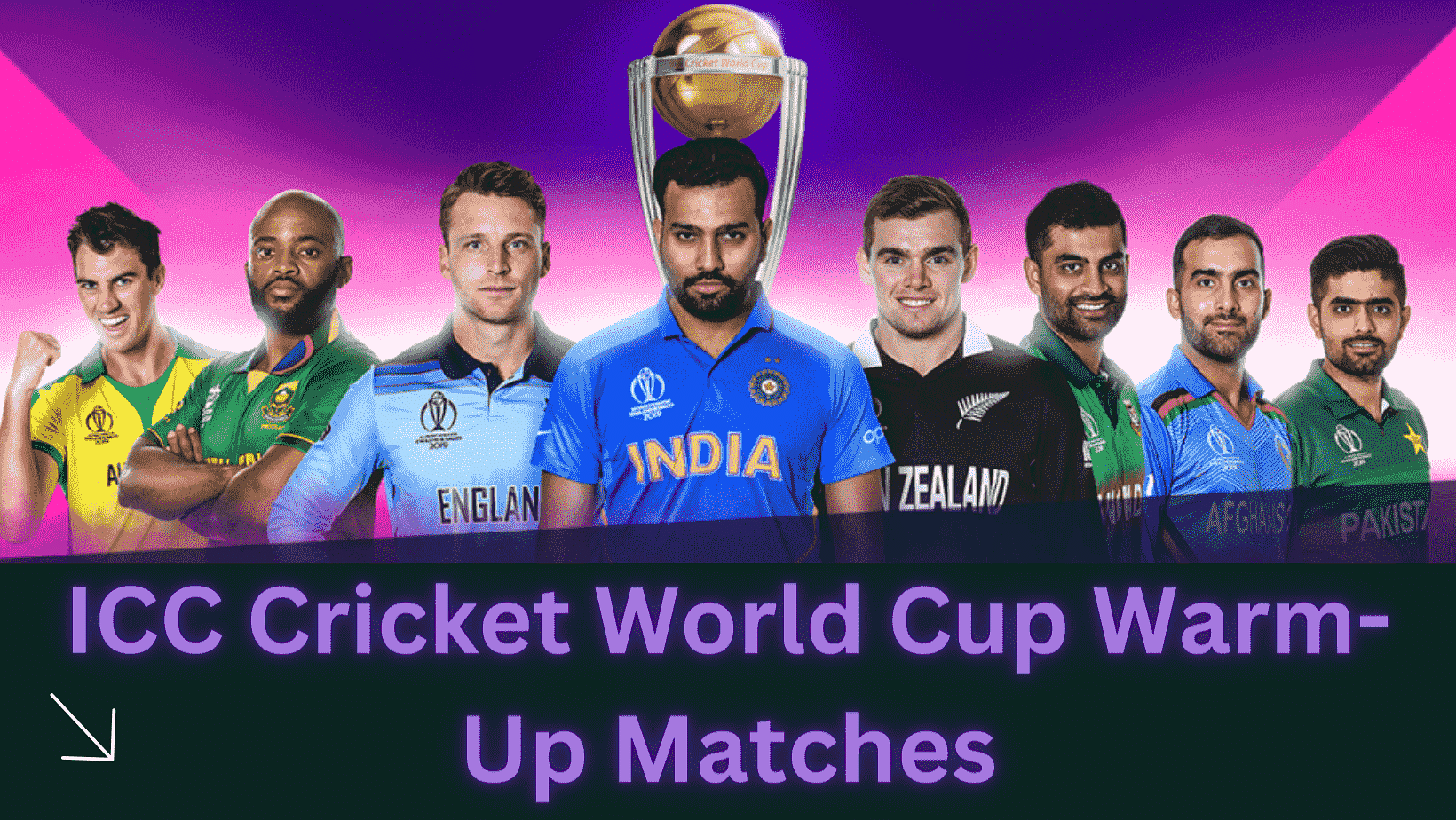 ICC Cricket World Cup WarmUp Matches Full Schedule