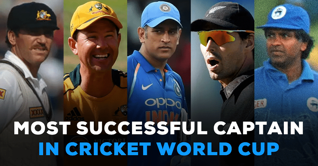 Most Successful Captain in Cricket World Cup