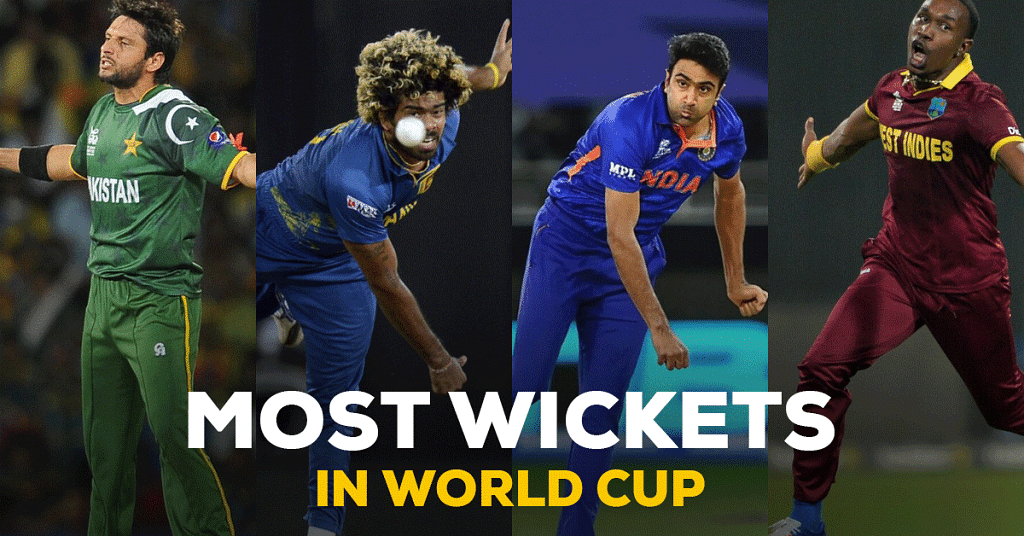 Most Wickets in World Cup 5 Leading Wickettakers in ODI WC