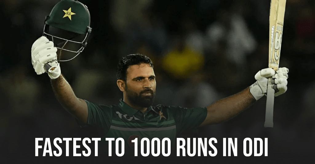 fastest to 1000 runs in odi