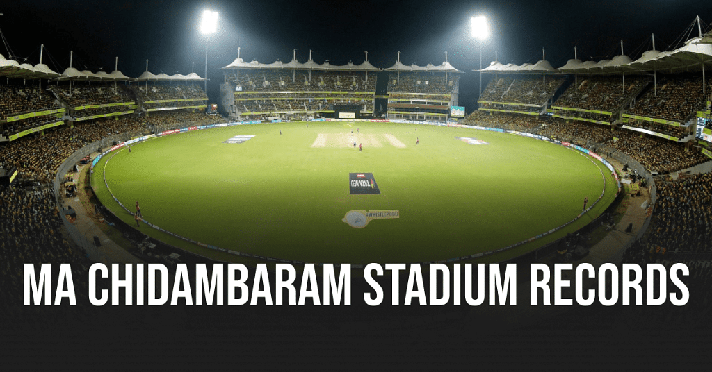 ma chidambaram stadium records-