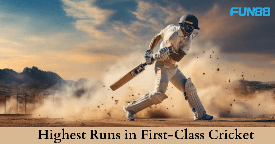 Highest Runs in First Class Cricket Score by W.G. Grace