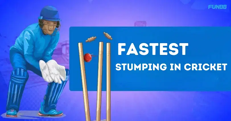 Check Fastest Stumping in cricket in History