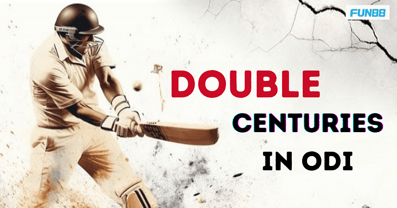 Most Double Centuries in ODI