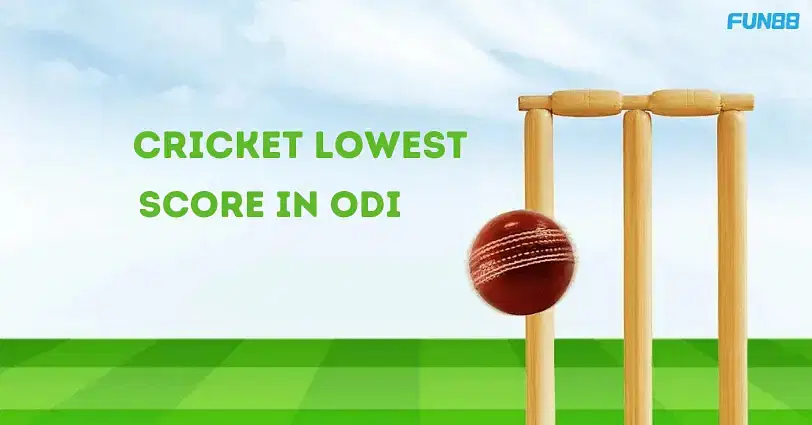 Lowest ODI score: List of the lowest cricket totals