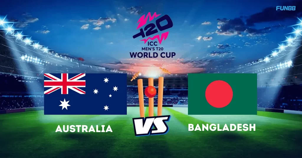 AUS vs BAN Match Prediction T20 World Cup 2024 - Super 8 4th Match