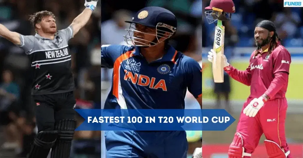 Fastest 100 In T20 World Cup