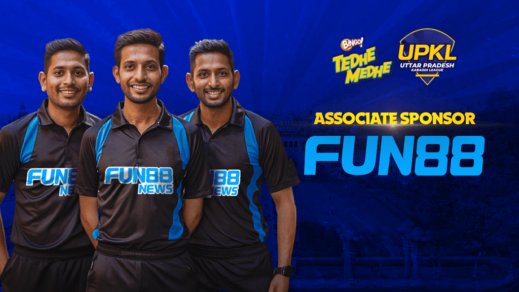 Fun88 Announced as Associate Partner for Uttar Pradesh Kabaddi League