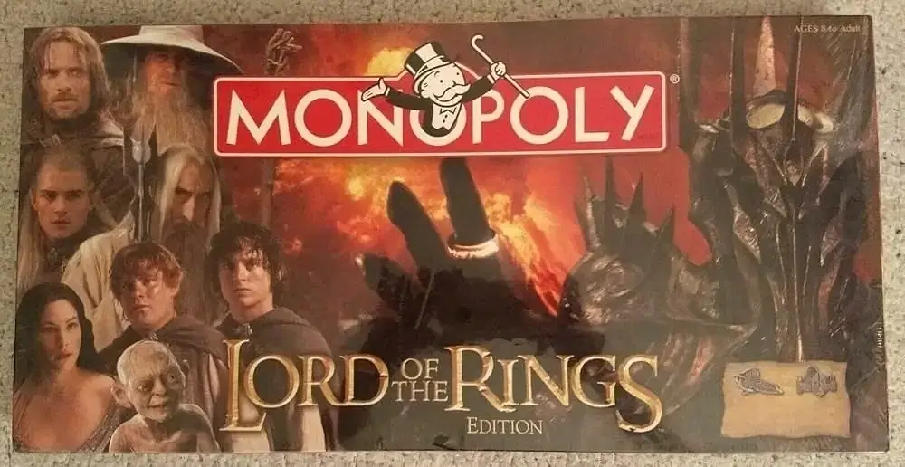 Monopoly- Lord Of The Rings Edition