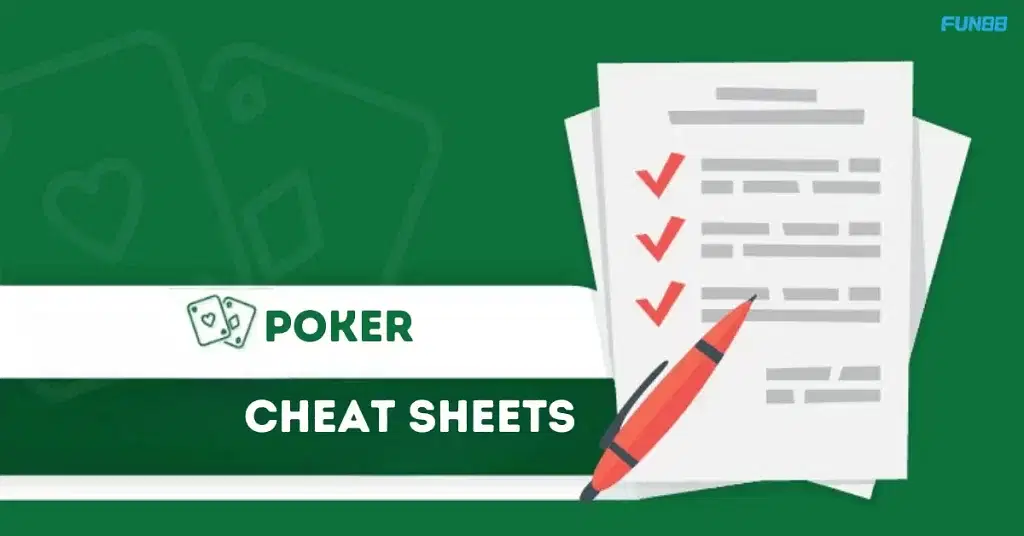 Poker Cheat Sheets