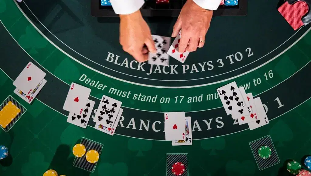 Blackjack Game Table