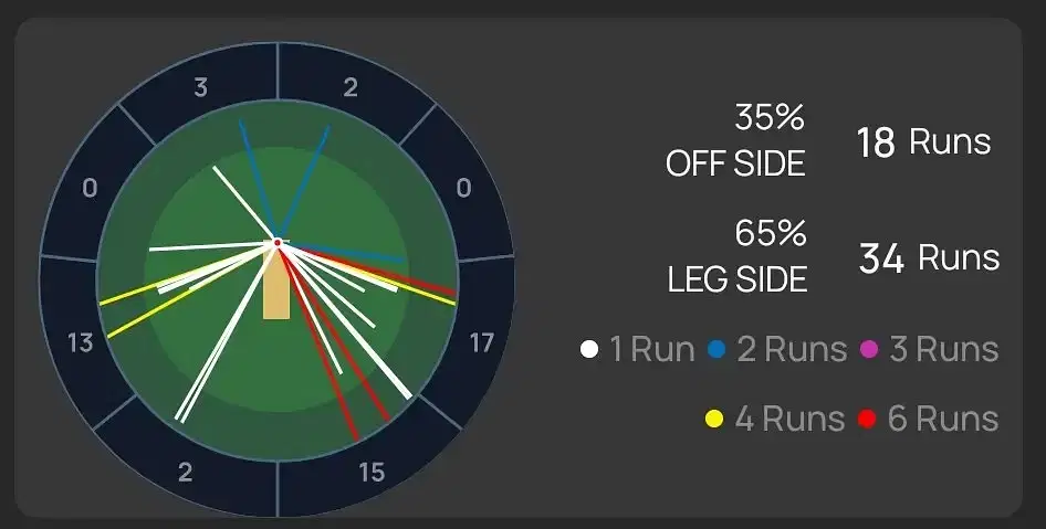 Wagon Wheel in Cricket